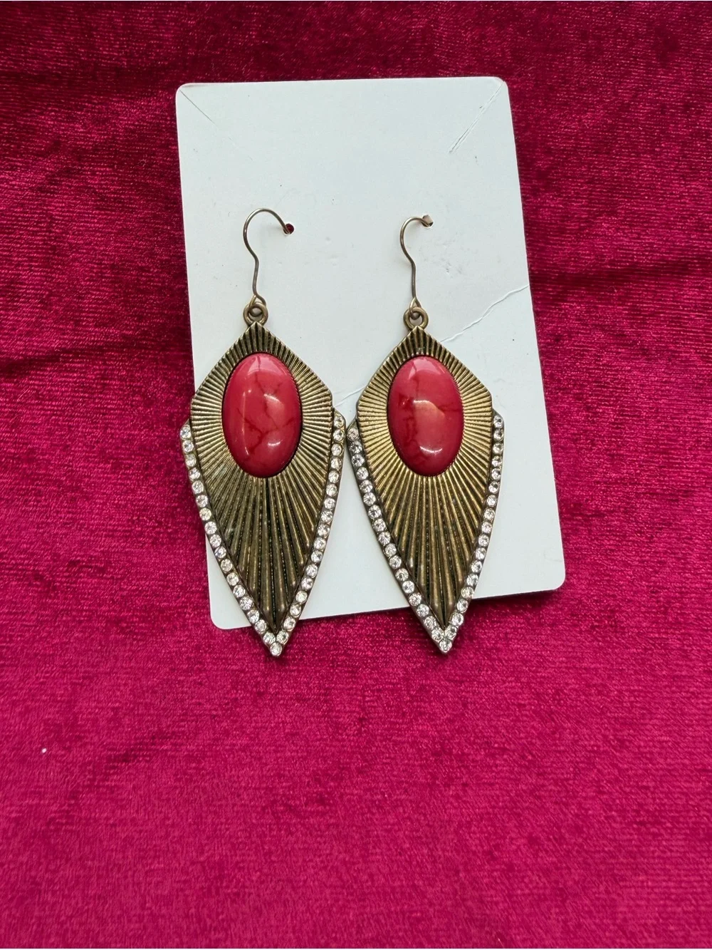 Spectacular Geometric drop earrings